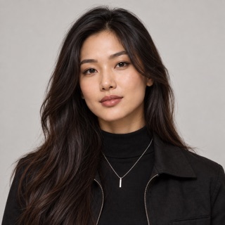 Fictional adult right-role reference portrait